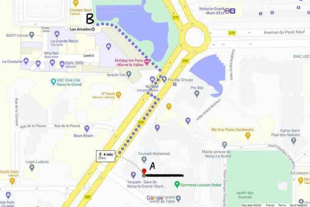 La Belle Etoile Apartment Noisy-le-Grand Ngoại thất bức ảnh
